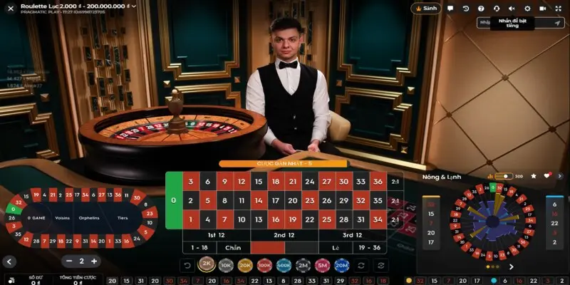 Roulette là game Casino 8live ăn khách nhất
